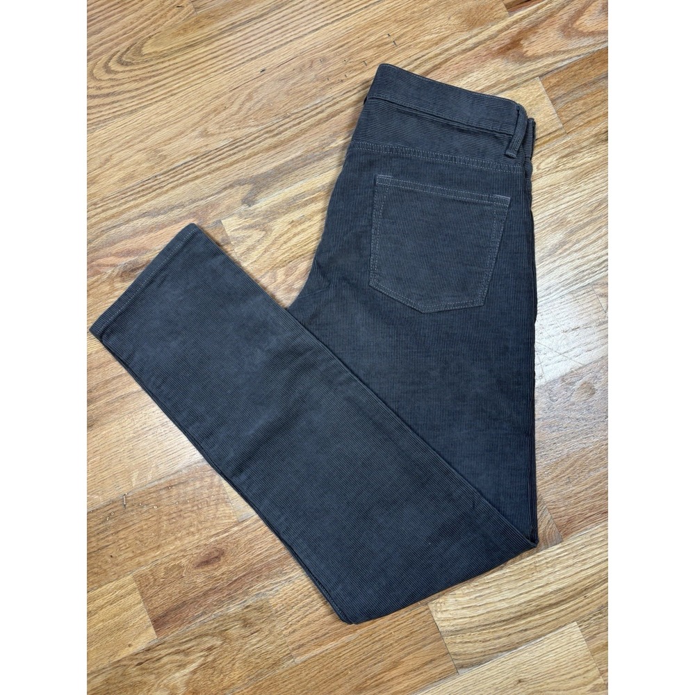 J Crew Corduroy Pants Men's Size 29x32‎ Style 484 Slim-fit pant 5 Pocket Gray